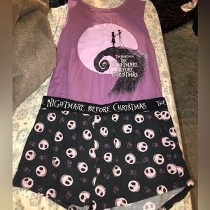 Nightmare before Christmas pj set